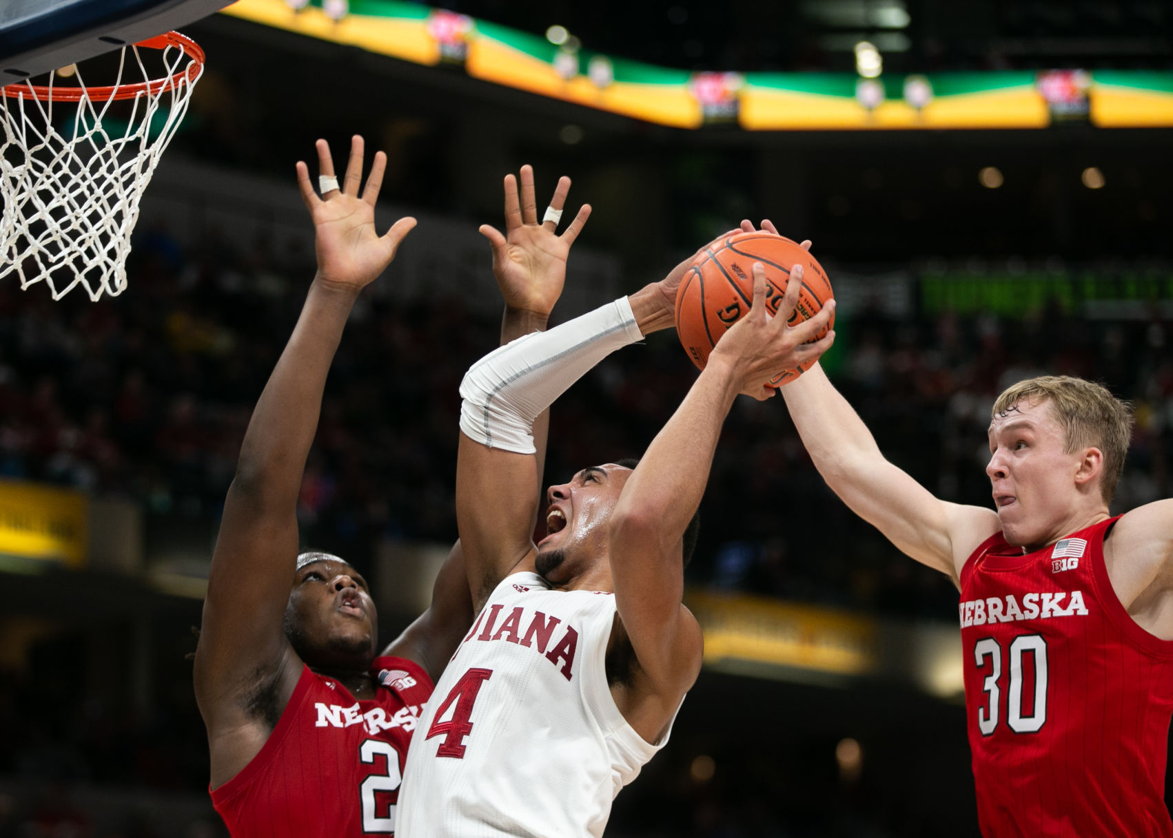 Nebraska Basketball vs. Indiana Photo No. 11
